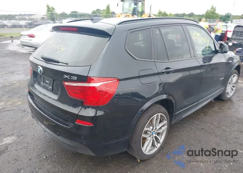 2017 BMW X3 xDrive35I z USA, uszkodzony, nr VIN 5UXWX7C58H0S19255